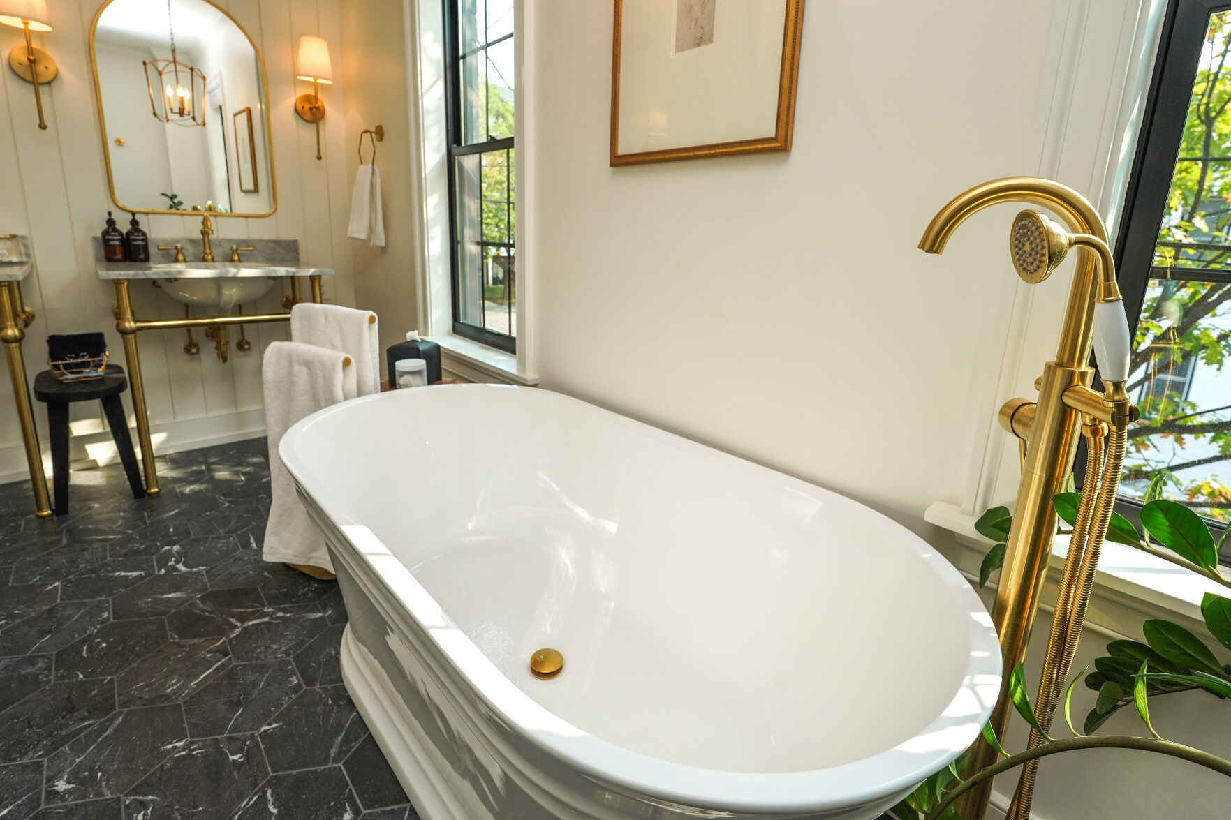 Renovated bathroom